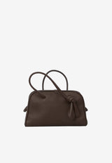 Jacquemus Small Le Turismo Bowling Bag Brown BAW00416-AC03A03-880