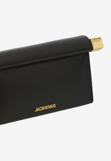 Jacquemus Rond Carré Clutch Bag Black BAW00472-AC27L14-990