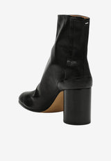 Maison Margiela Tabi 80 Soft Nappa Ankle Boots Black S58WU0260P3753/T_MARGI-T8013
