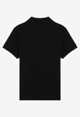 AMI PARIS Ami De Coeur Polo T-shirt Black BFUPL001760/T_AMI-001