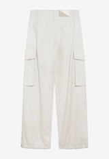 Loewe Belted Cargo Pants Ivory S359Y04XJ5CO/T_LOEW-2110