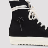 Chunky High-Top Canvas Sneakers