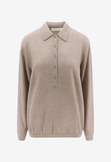 The Frankie Shop Tala Knit Sweater Beige POFS21841239TAUPEMELANGE_TAUPEMELANGE_70332798