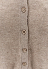The Frankie Shop Tala Knit Sweater Beige POFS21841239TAUPEMELANGE_TAUPEMELANGE_70332798