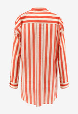 Eres Duetto Striped Shirt Red 272624ROOIBESPERCALE_Black_70332644