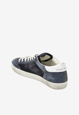 Golden Goose DB Super-Star Vintage Leather and Suede Sneakers Blue GMF01118F008620/T_GOLDE-50789