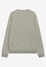 Loro Piana Tansy Mélange Cashmere Sweater Gray FRM1386WS/T_LORO-B6L2