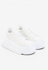 Nexus Platform Leather Sneakers