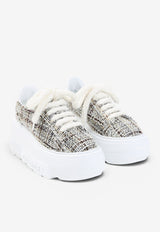 Nexus Bouclé Platform Sneakers