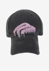 Wet Brush Distressed Cap
