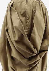 Chloé Draped Wrap Skirt Green CH26UJU411413B6_AmberOlive_70331527
