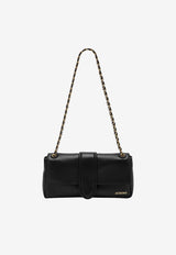 Jacquemus Chaine Soft Nappa Shoulder Bag Black BAW00453AC27L14/T_JACQM-990