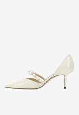 Jimmy Choo Aurelie 65 Pearl Embellished Pumps Latte AURELIE 65XKMLATTE/WHITE_2a21d4d6-885c-4c8a-a61e-30d94965cab0