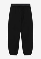 Moncler Logo Track Pants Black 8H0000389AZY/T_MONCL-999