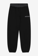 Moncler Logo Track Pants Black 8H0000389AZY/T_MONCL-999