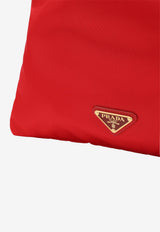Wish Triangle Logo Satin Pouch