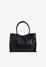 Small Le City Crinkled Nappa Tote Bag