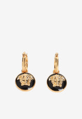 Sculpted Medusa Head Earrings