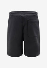 Moncler Logo Patch Shorts Black L20918H00009899V4999_Black_70281555