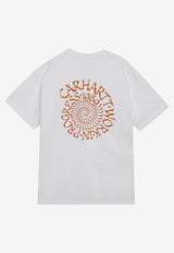 Carhartt Wip Spirals Jersey T-shirt White I036264CO/S_CARH-02XX