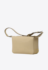 Tod's Mini Metal Dots Leather Shoulder Bag Beige XBWGMTH0100-VRO-C609