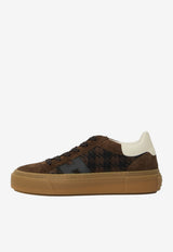 Hogan H705 Leather Low-Top Sneakers Brown HXW7050GB0B-VI5-0R2F