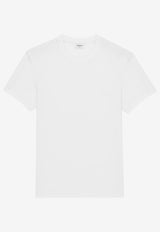 Saint Laurent Cassandre Crewneck T-shirt White A001BEY38BD9000_BLANC_70348037
