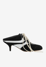 Dries Van Noten 65 Contrast Panel Mules Black 0117240126/T_DRVNO-998