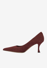 Ferragamo Elydea 70 Suede Pumps Bordeaux 0794863_5fdce5c2-4589-483b-9176-460bb93ddabb