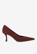 Ferragamo Elydea 70 Suede Pumps Bordeaux 0794863_5fdce5c2-4589-483b-9176-460bb93ddabb