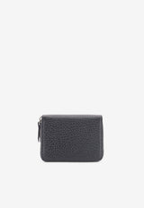 Maison Margiela Small Four Stitches Wallet in Leather Black SA1UI0047P4455T8013_BLACK_70013916