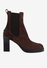 Tod's 90 Suede Leather Ankle Boots Brown XXW79L0JL30RE0S808_Brown_70013993