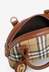 Burberry Mini Primrose Coated Canvas Checkered Bag Beige 8129077A7026_ARCHIVE BEIGE_70014305