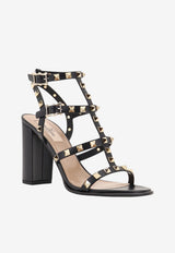 Valentino Rockstud 90 Leather Sandals Black 9W2S0749VBP0NO_Black_70014280