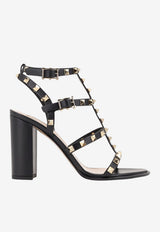 Valentino Rockstud 90 Leather Sandals Black 9W2S0749VBP0NO_Black_70014280