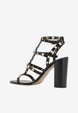 Valentino Rockstud 90 Leather Sandals Black 9W2S0749VBP0NO_Black_70014280