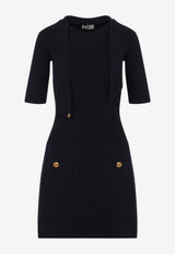 Stretch Knit Mini Dress
