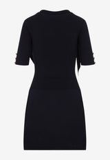 Stretch Knit Mini Dress