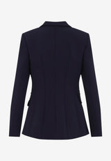 Single-Breasted Buttoned Blazer