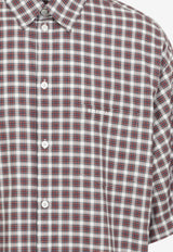 Oversized Check Shirt