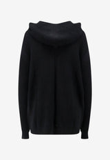 Rick Owens Virgin Wool Zip-Up Hoodie Black RU02F4647KWVH09_BLACK_70217392