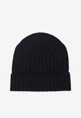 Moncler Kids Babies Classic Ribbed Beanie Blue 3B00006-M1131742_c22e234f-2f32-4246-a58b-5e09b5e83a0d