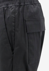 Rick Owens Elastic Waistband Straight-Leg Pants Black RU02F4380TE09_BLACK_70217399
