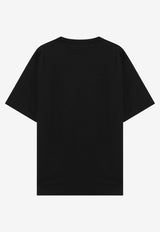 Dries Van Noten Basic Crewneck T-shirt Black 0211004600/T_DRVNO-900