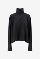 Rick Owens Jumbo Tabard Alpaca and Wool-Blend Top Black RP02F5216HY09_BLACK_70217406