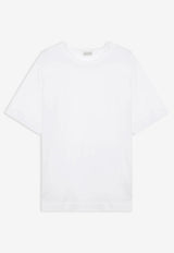 Dries Van Noten Basic Crewneck T-shirt White 0211004600/T_DRVNO-001