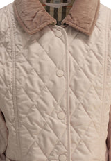 Burberry Kids Boys Quilted Jacket Pink 8117288_ace37721-fe03-46c6-bde7-40048286ed3a