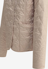 Burberry Kids Boys Quilted Jacket Pink 8117288_ace37721-fe03-46c6-bde7-40048286ed3a