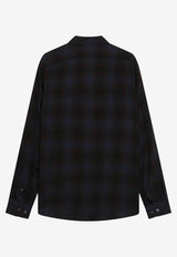 Dries Van Noten Check-Pattern Buttoned Shirt Multicolor 0207084133/T_DRVNO-703