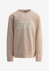 Golden Goose Kids Boys Star Print Sweatshirt Pink GKP01279P00269925523_6458b4ba-acb1-4d17-a94c-290b2c957b83